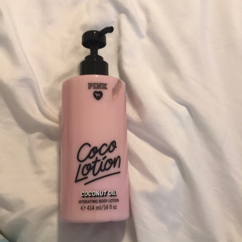 pink coconut lotion